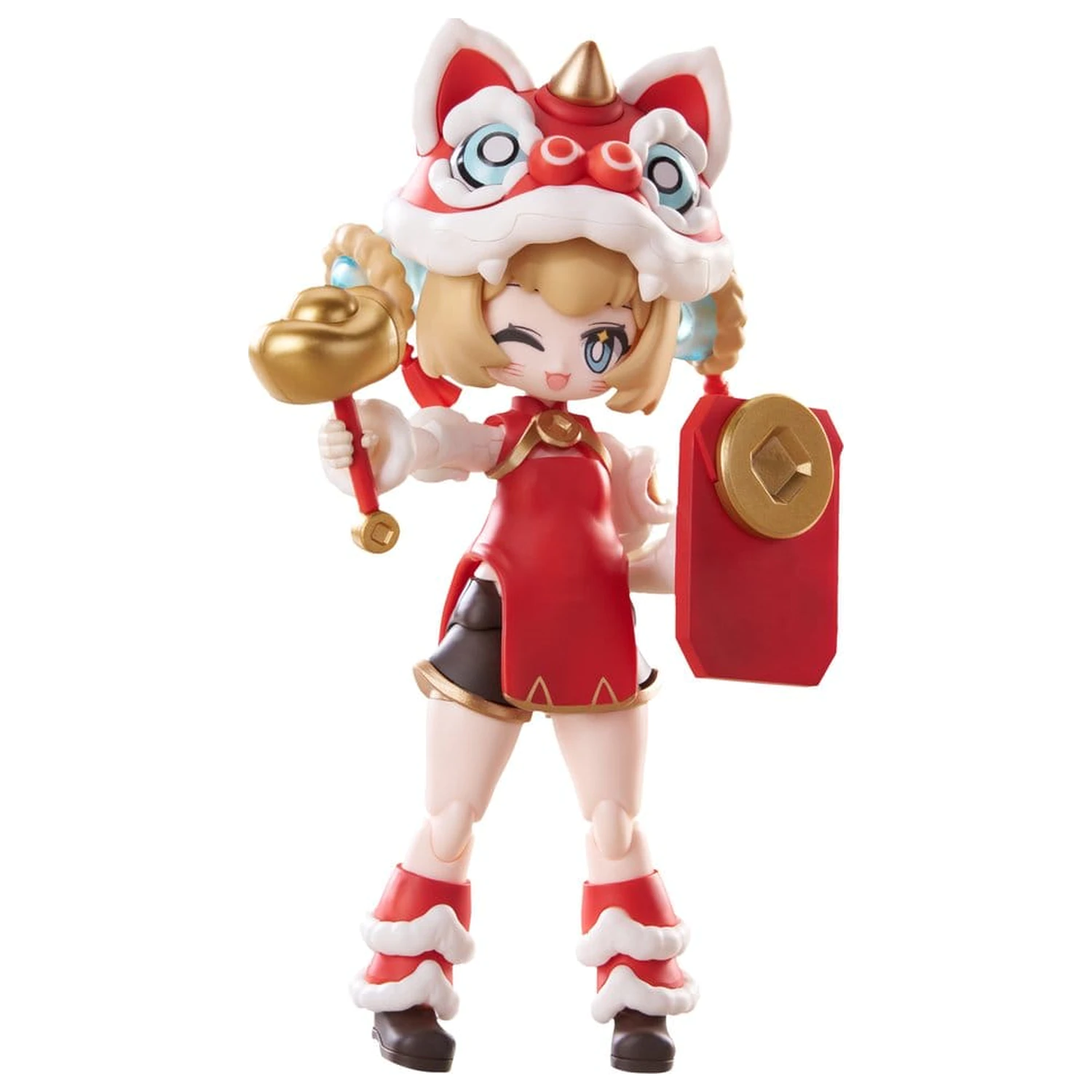 Isekai Ryoko no Techo Plastic Model Kit SP01 New Warrior Lennie Brown New Year Ver. 14 cm fotografii produktu