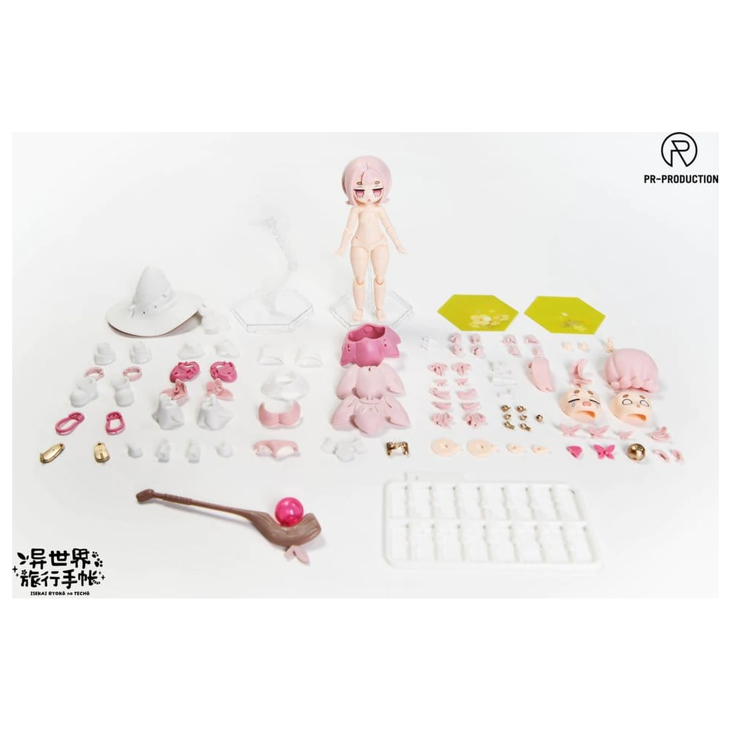 Isekai Travel Diary Plasticový model 02B Rookie Wizard Mars Stock Sakura Magic Ver. 13 cm fotografii produktu