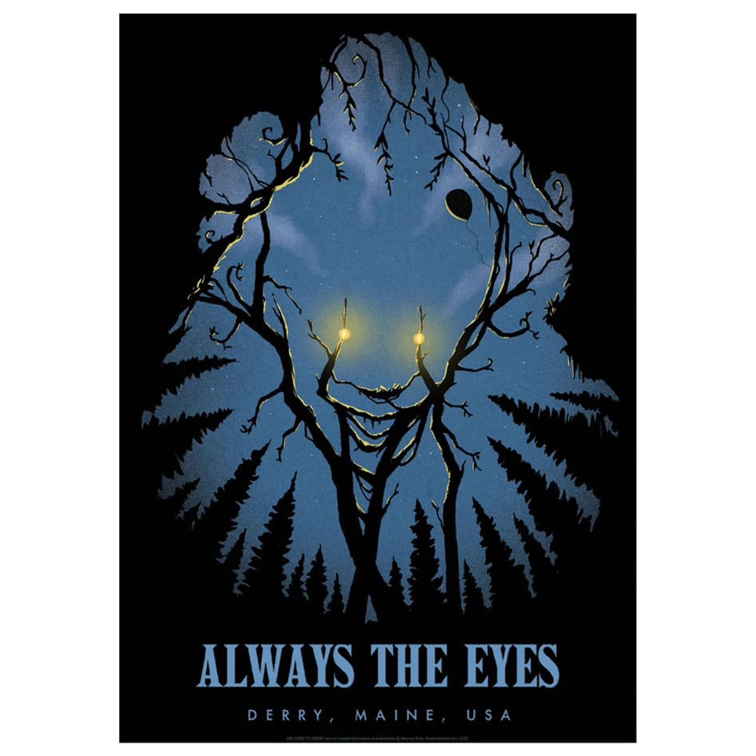 It Art Print Welcome to Derry Limitovaná edice 30 x 42 cm fotografii produktu