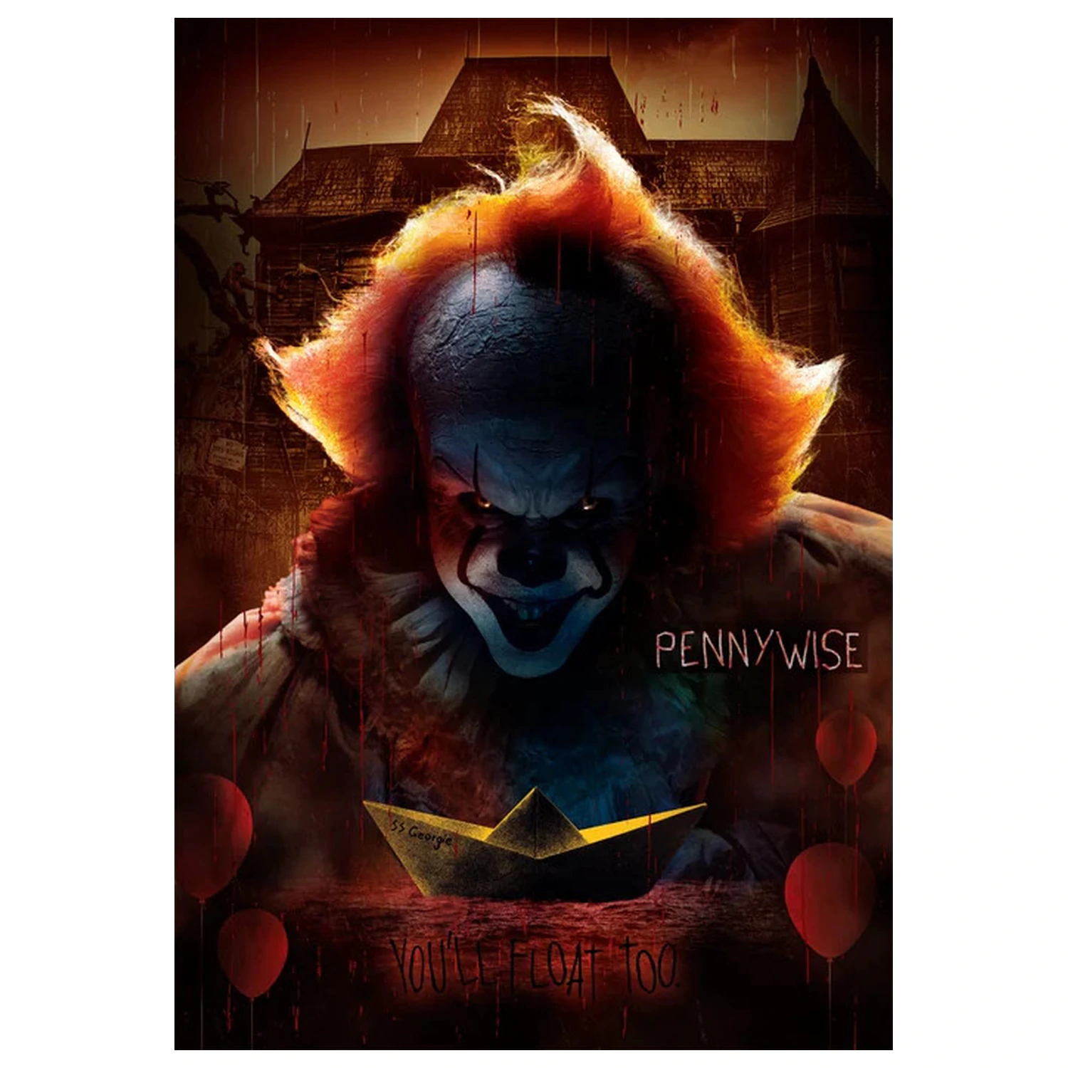 It Pennywise 1000-dílné kompaktní puzzle fotografii produktu