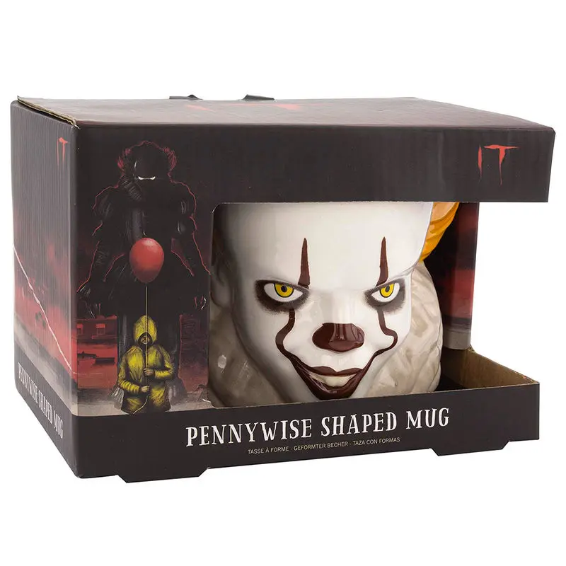 Stephen Kings It 2017 3D hrnek ve tvaru Pennywise fotografii produktu