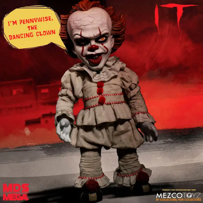 Stephen King&#039;s It 2017 Designer Series Mluvící Pennywise 38 cm fotografii produktu