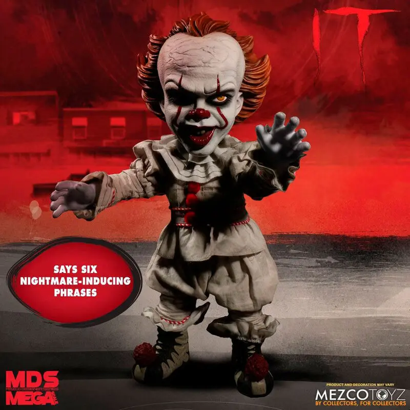 Stephen King&#039;s It 2017 Designer Series Mluvící Pennywise 38 cm fotografii produktu