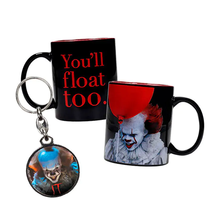 IT Pennywise Hrnek a kovová klíčenka fotografii produktu