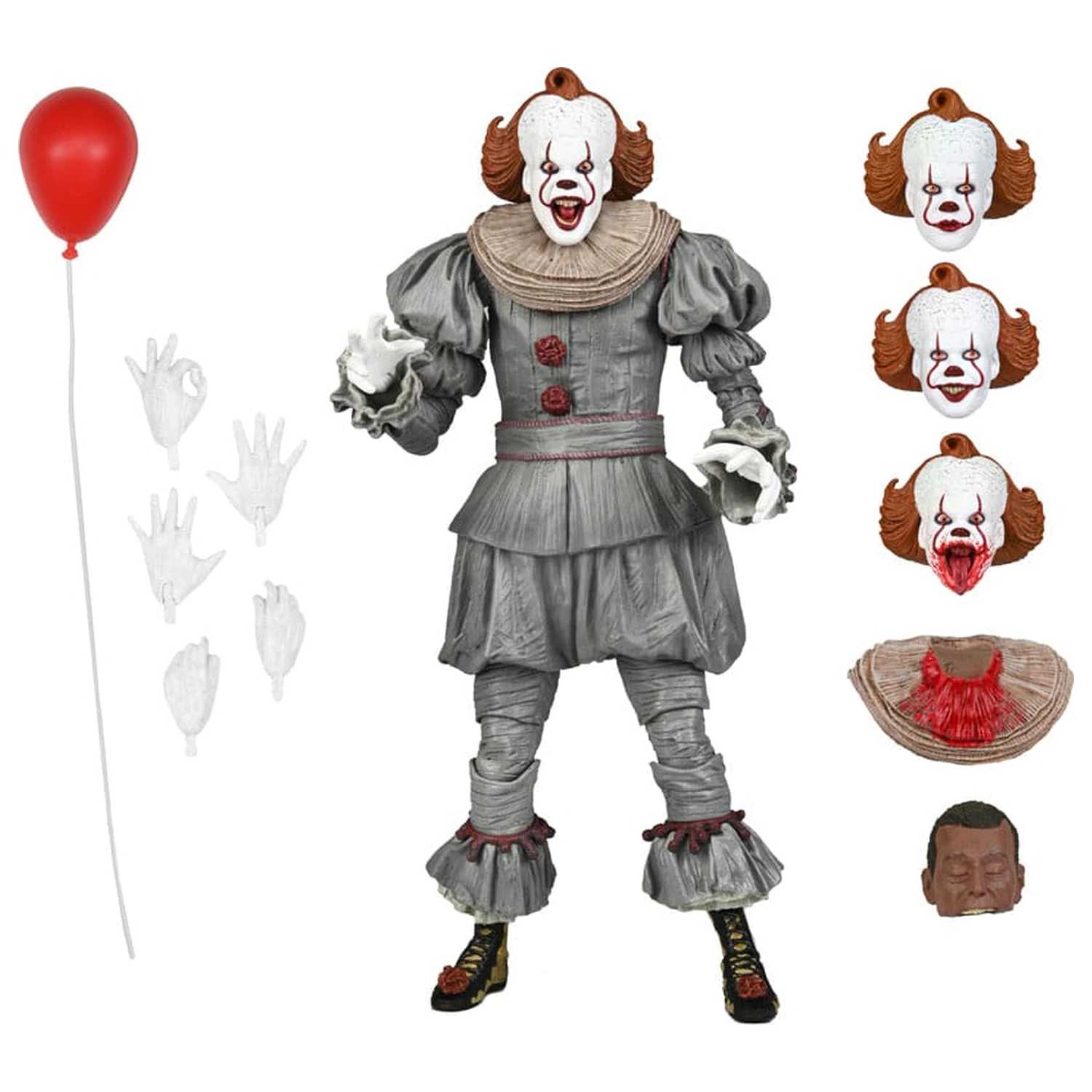 It: Welcome To Derry akční figurka Ultimate Pennywise 18 cm fotografii produktu