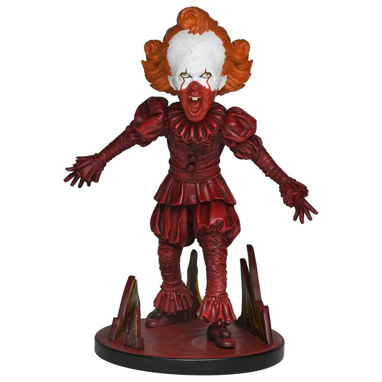 It: Welcome To Derry Head Knocker figurka Pennywise 19 cm fotografii produktu