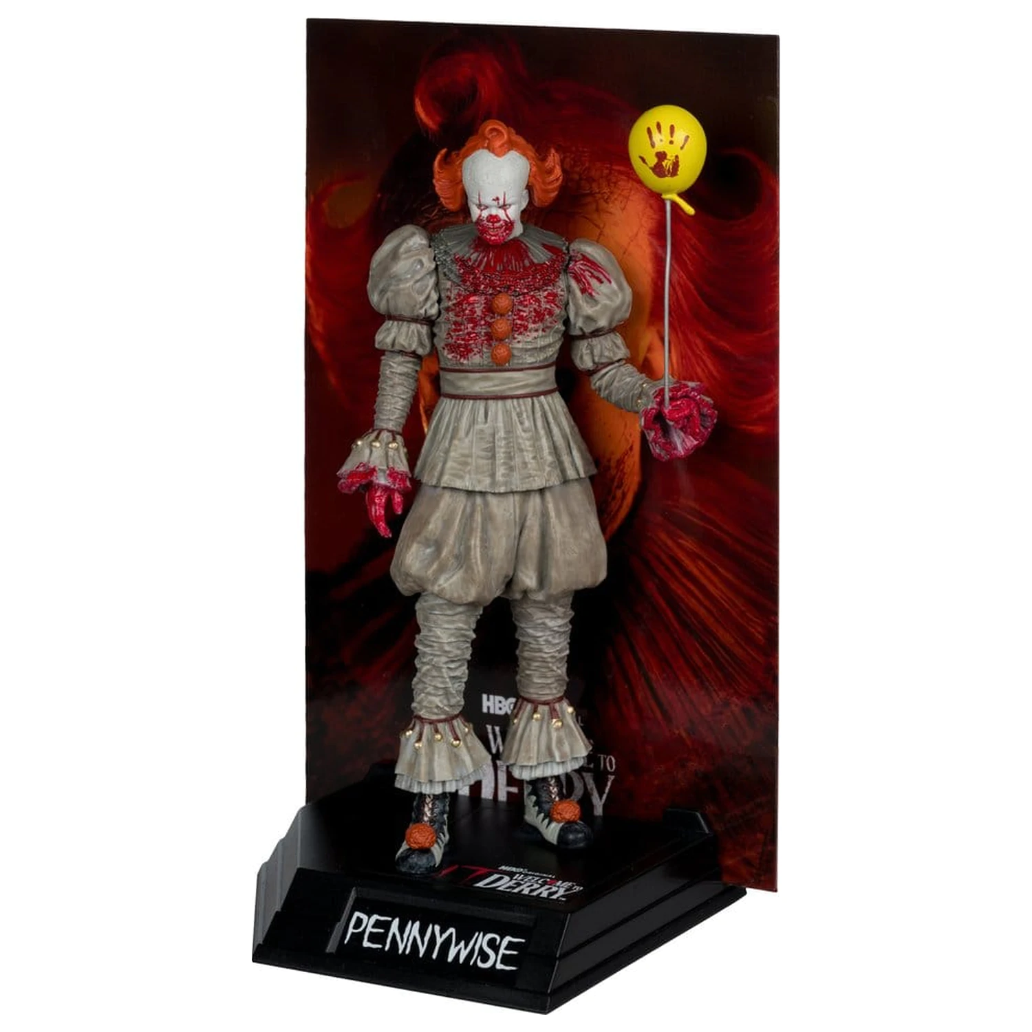 It Welcome to Derry Movie Maniacs Figurka Pennywise (Krvavý) 16 cm fotografii produktu