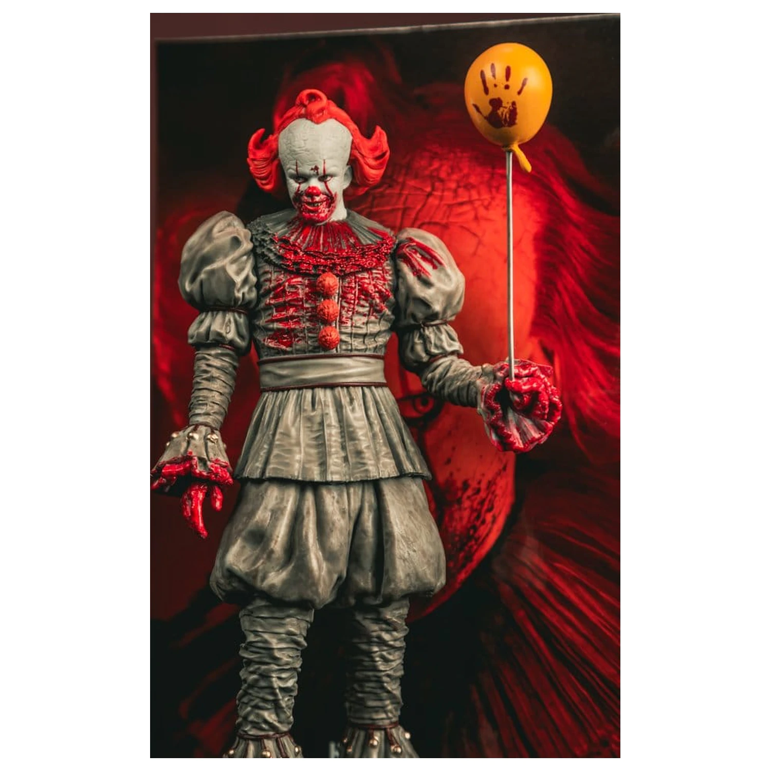 It Welcome to Derry Movie Maniacs Figurka Pennywise (Krvavý) 16 cm fotografii produktu