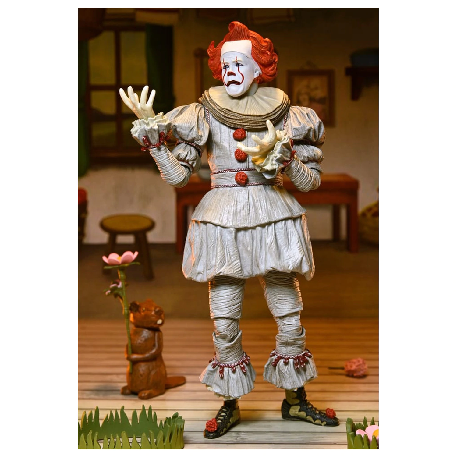 It: Welcome To Derry Action Figure Ultimate Bob Gray As Pennywise 18 cm fotografii produktu