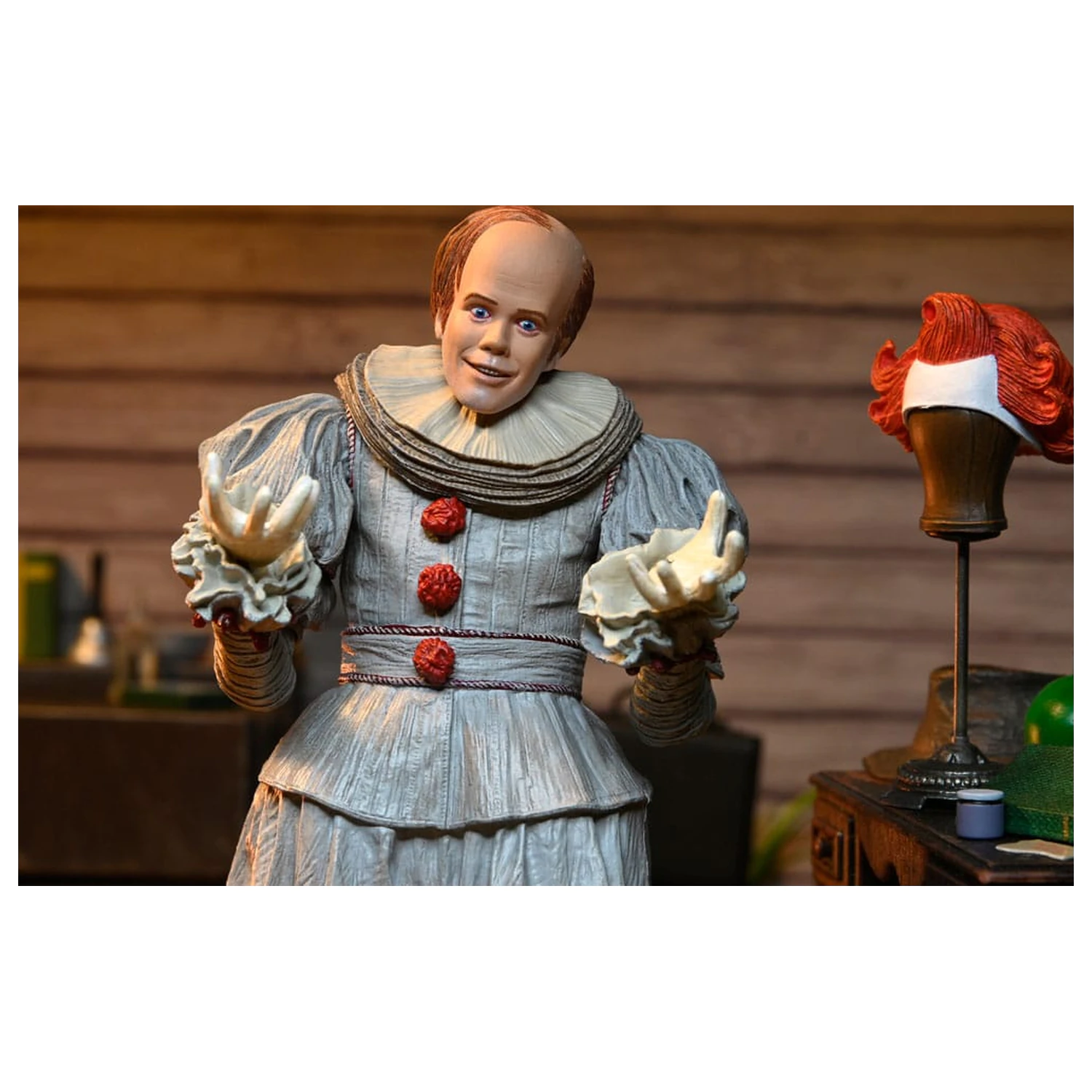 It: Welcome To Derry Action Figure Ultimate Bob Gray As Pennywise 18 cm fotografii produktu
