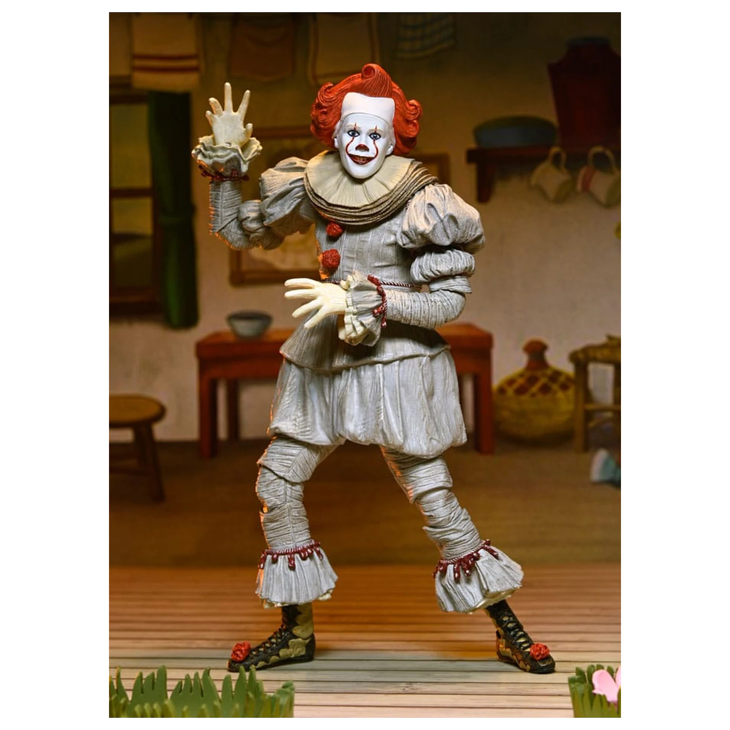 It: Welcome To Derry Action Figure Ultimate Bob Gray As Pennywise 18 cm fotografii produktu