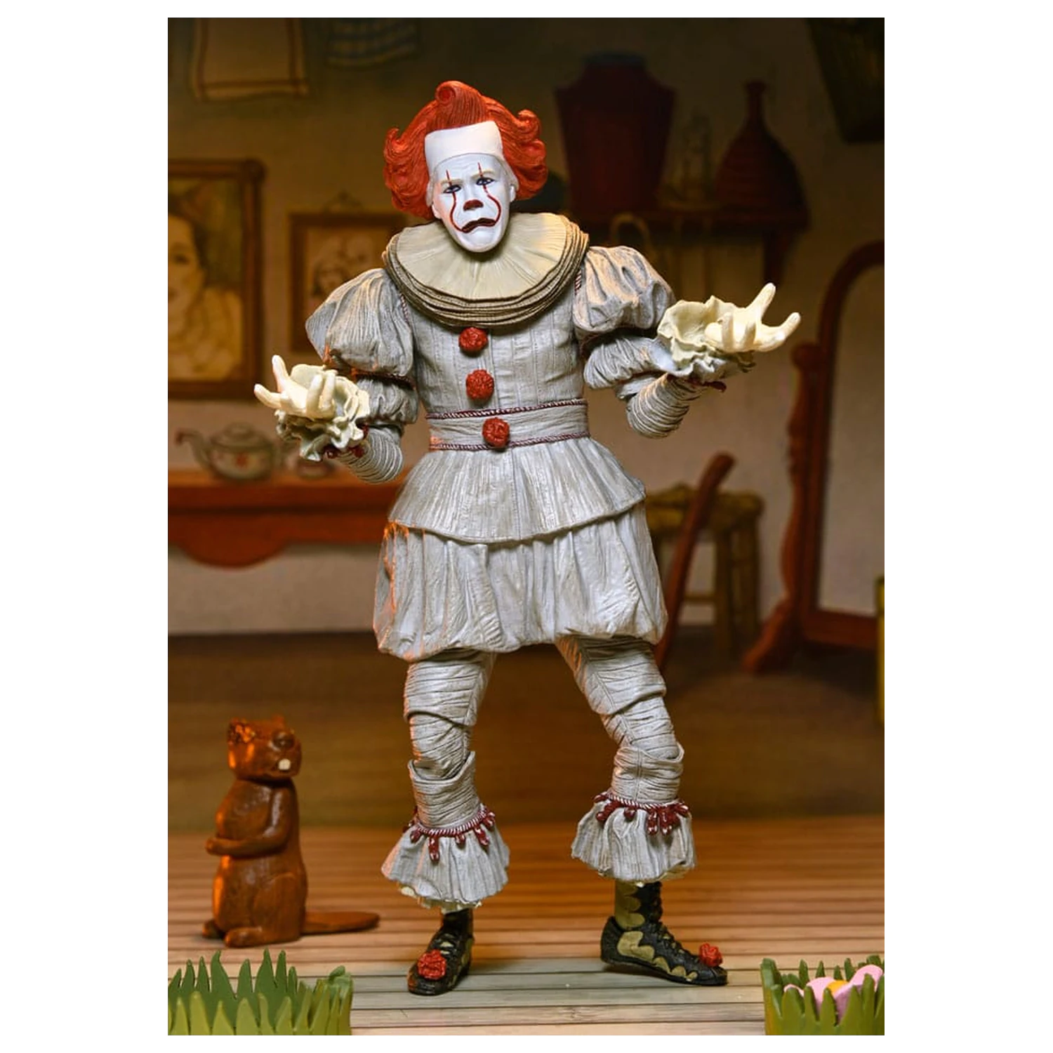 It: Welcome To Derry Action Figure Ultimate Bob Gray As Pennywise 18 cm fotografii produktu