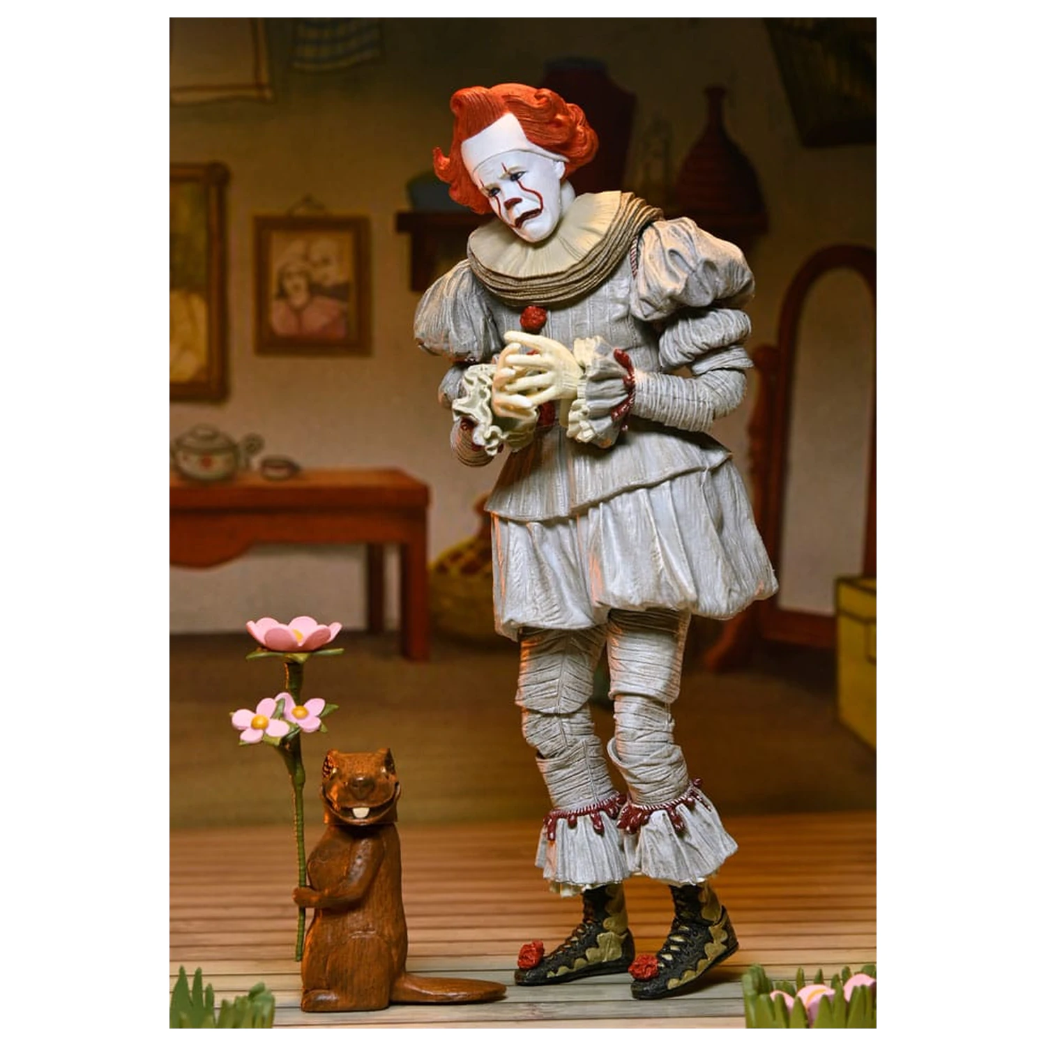 It: Welcome To Derry Action Figure Ultimate Bob Gray As Pennywise 18 cm fotografii produktu