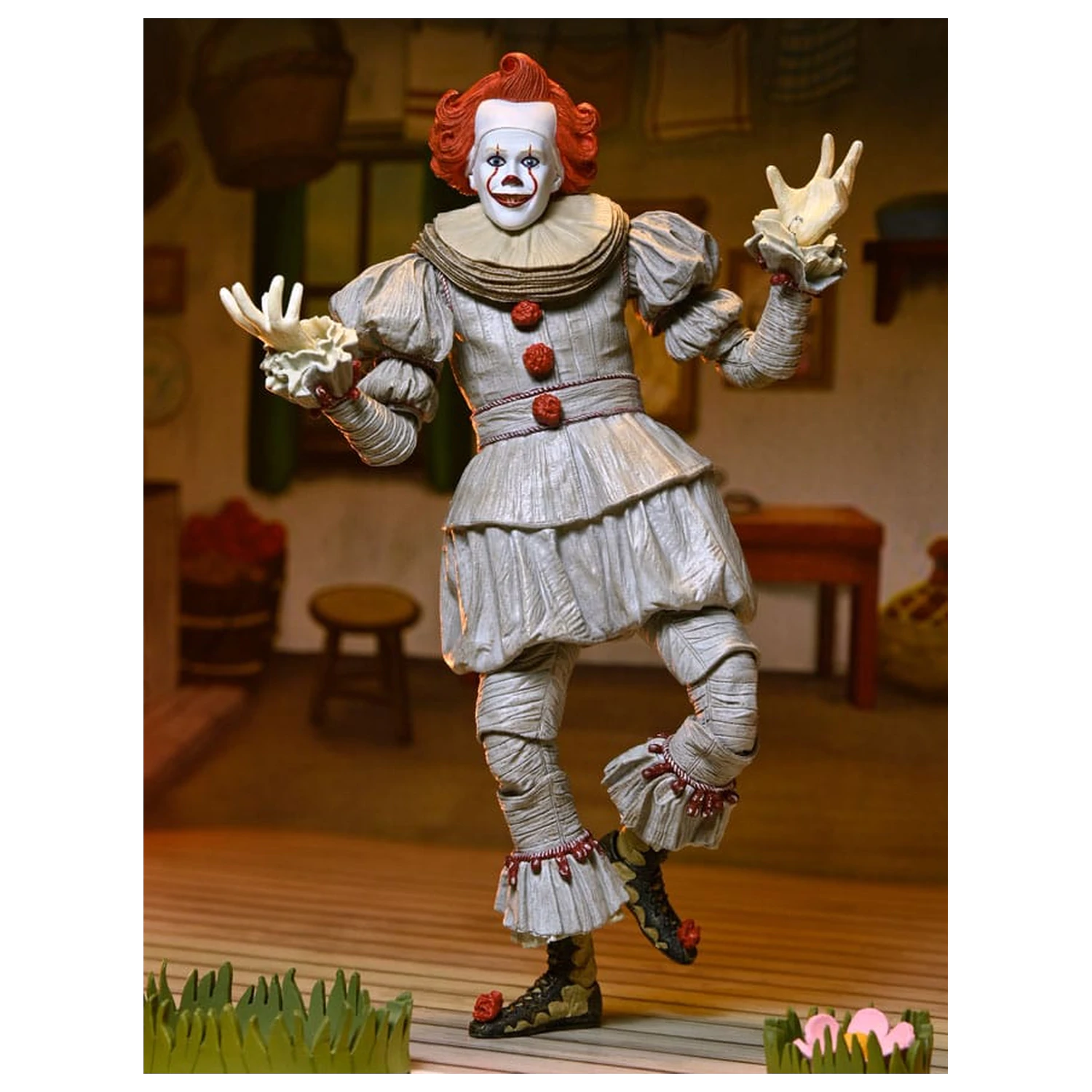 It: Welcome To Derry Action Figure Ultimate Bob Gray As Pennywise 18 cm fotografii produktu