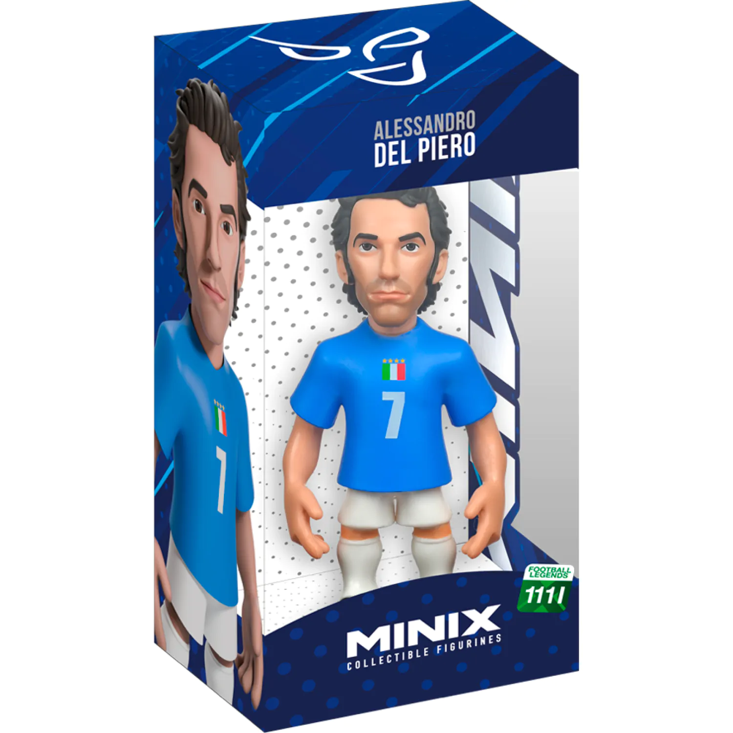 Itálie Národní Tým Minix Figurka Alessandro Del Piero 12 cm fotografii produktu