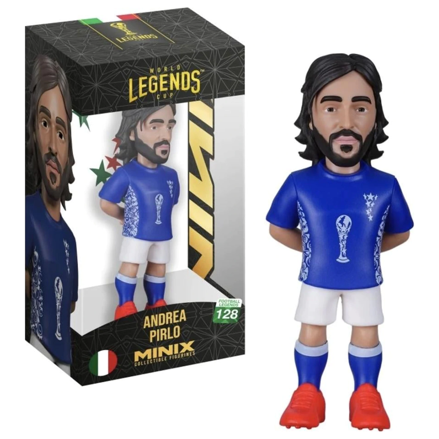 Italy Pirlo Figurka Minix World Legends Cup 12cm fotografii produktu