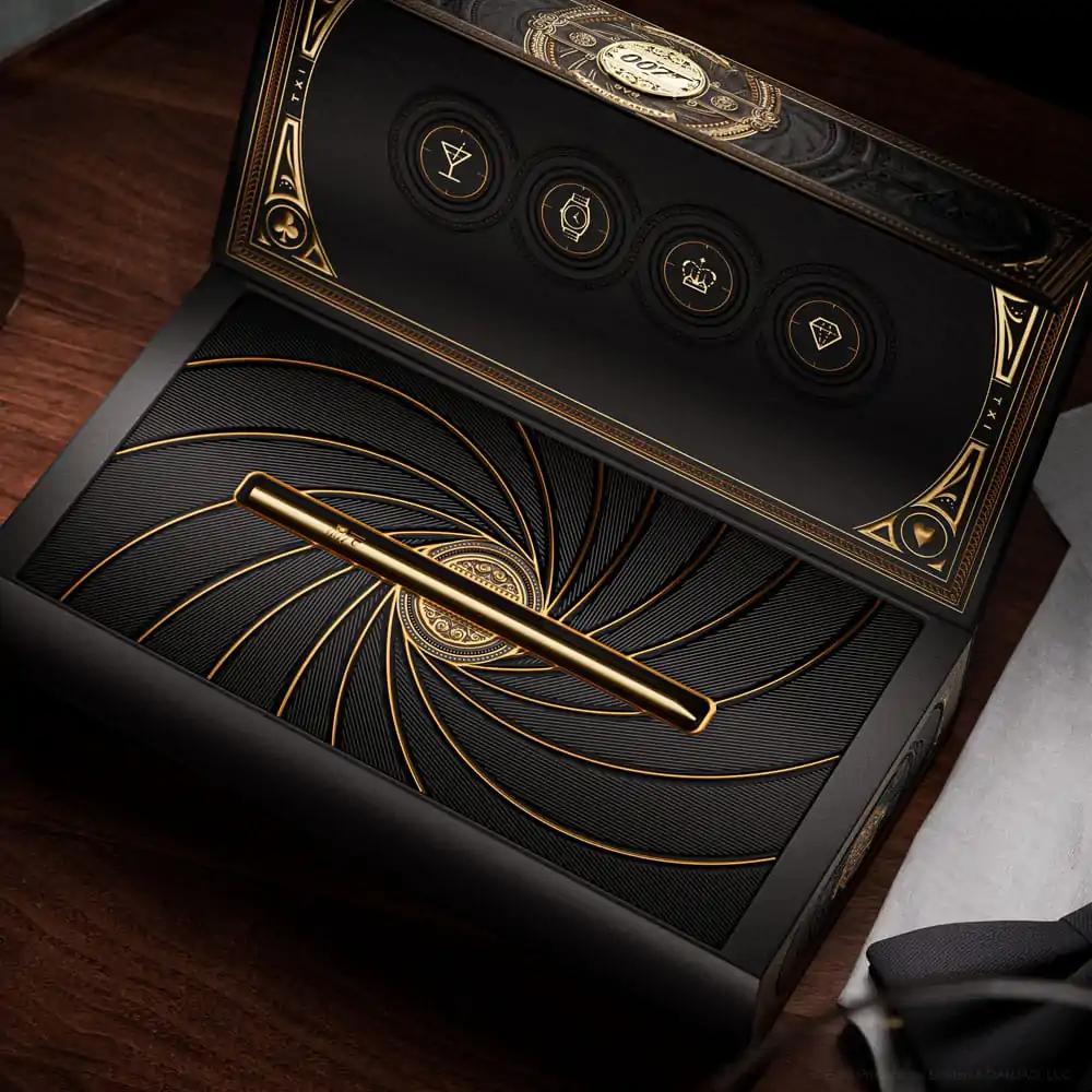 James Bond Hrací karty Krabičková sada James Bond Zlatá edice fotografii produktu