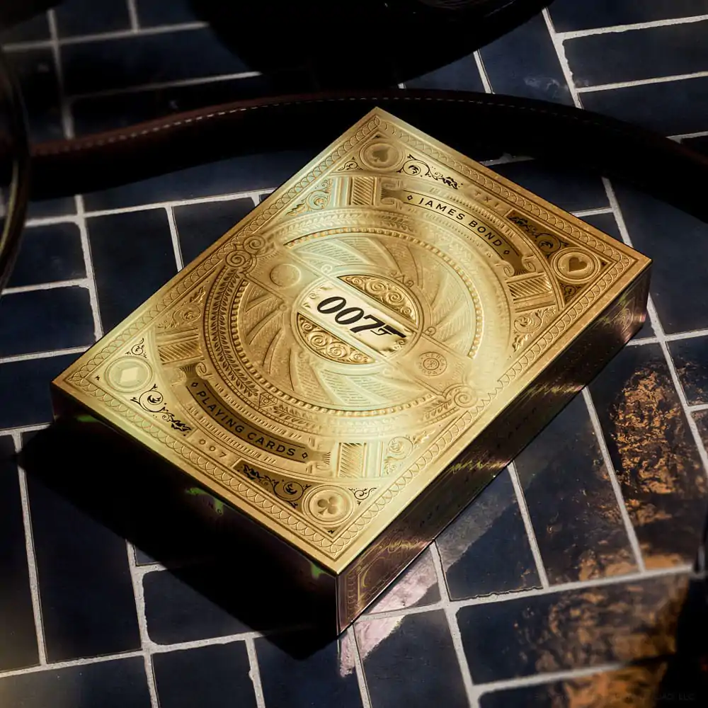 James Bond Hrací karty Krabičková sada James Bond Zlatá edice fotografii produktu