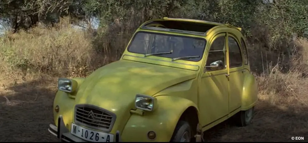 Sada dárkových modelů James Bond Citroen 2 CV (For Your Eyes Only) fotografii produktu