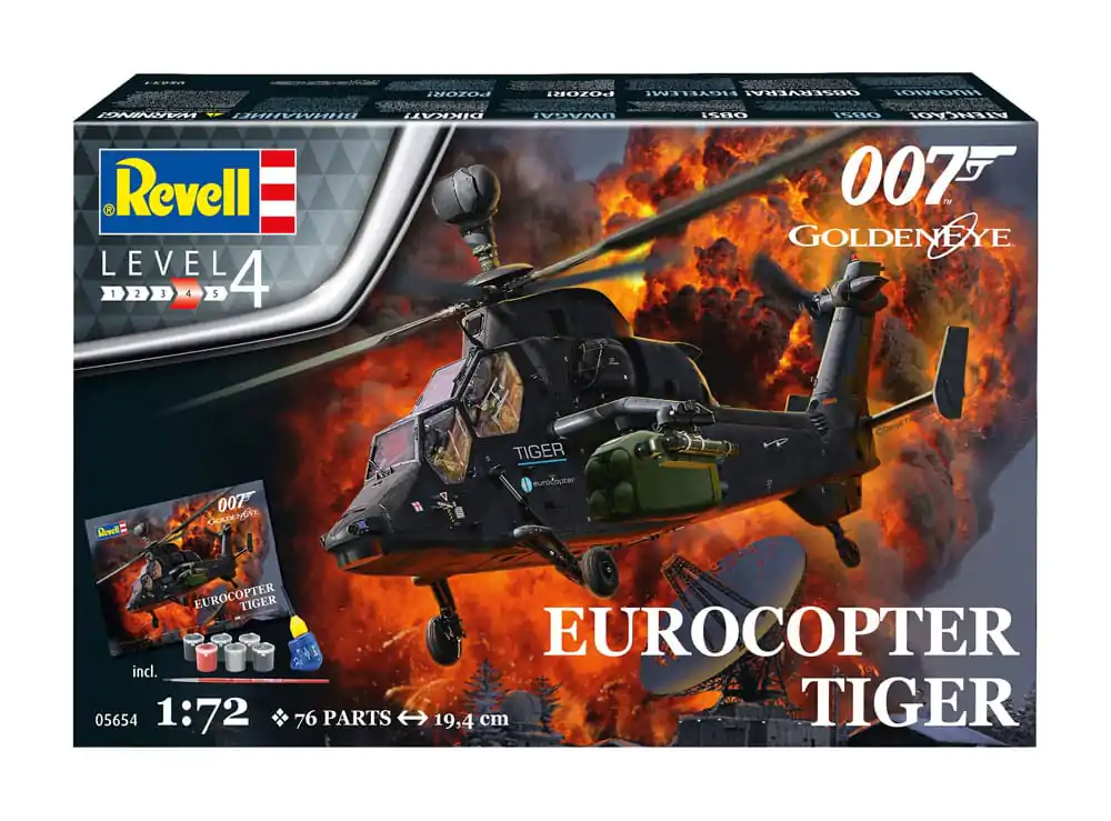 Dárková sada modelů Jamese Bonda Eurocopter Tiger (GoldenEye) fotografii produktu