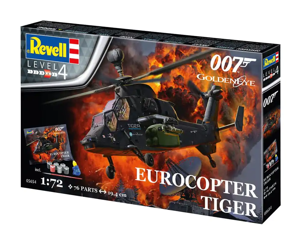 Dárková sada modelů Jamese Bonda Eurocopter Tiger (GoldenEye) fotografii produktu