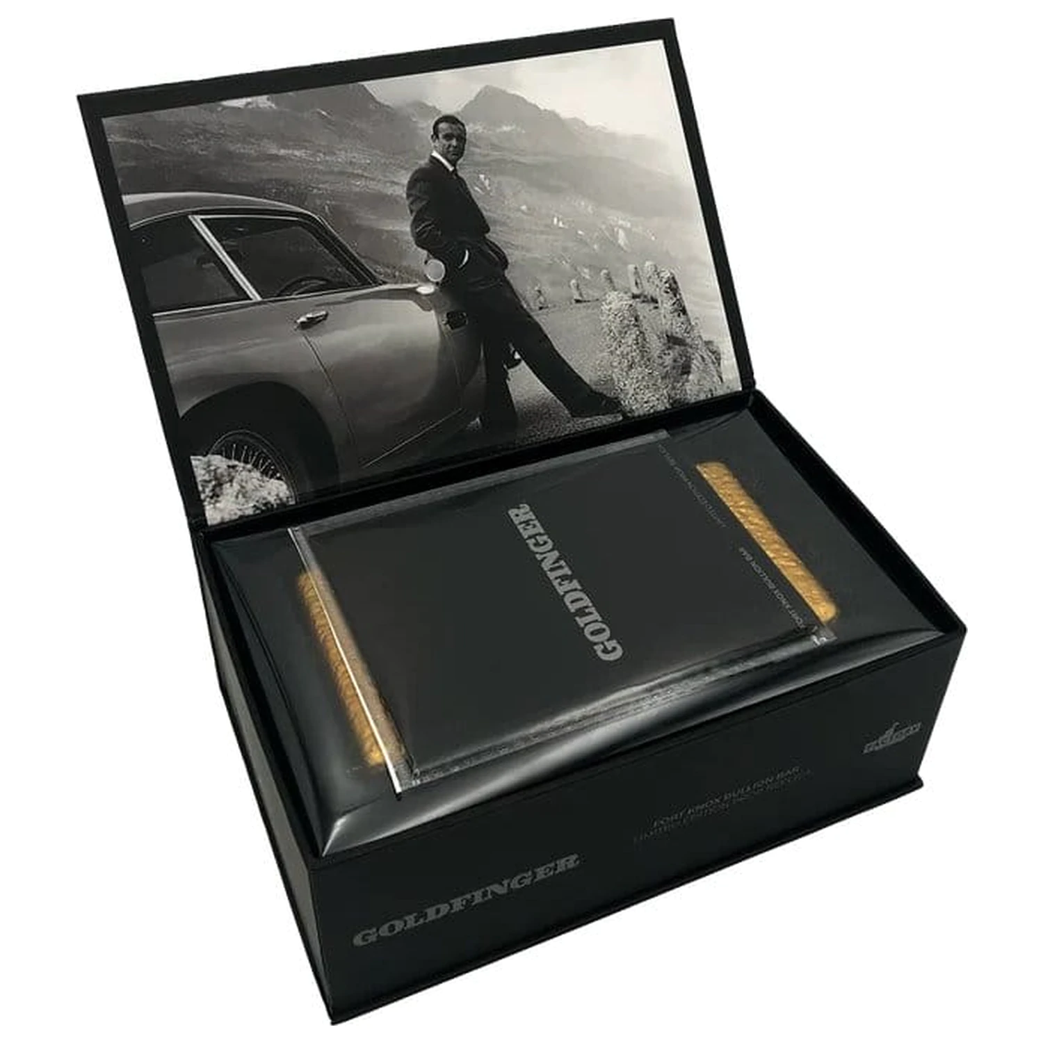 James Bond Prop Replika 1/1 Goldfinger Fort Knox cihla zlata 25 cm limitovaná edice fotografii produktu