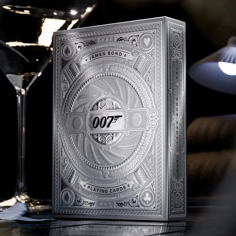 Hrací karty James Bond Silver Edition fotografii produktu