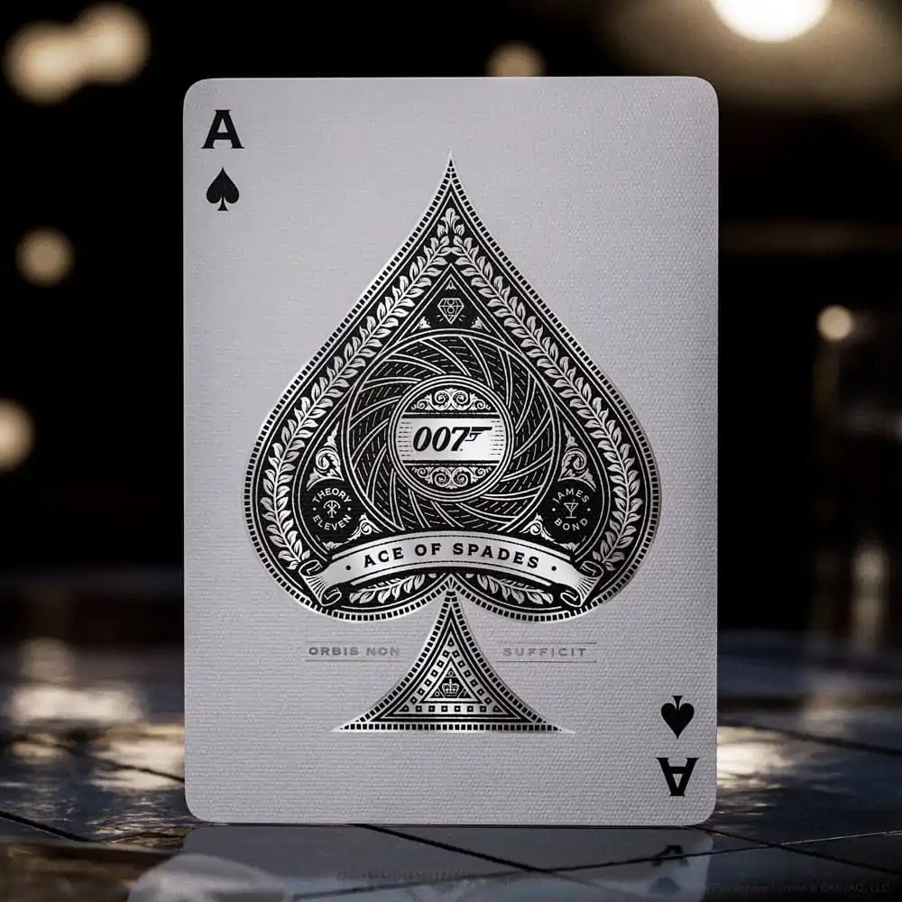 Hrací karty James Bond Silver Edition fotografii produktu