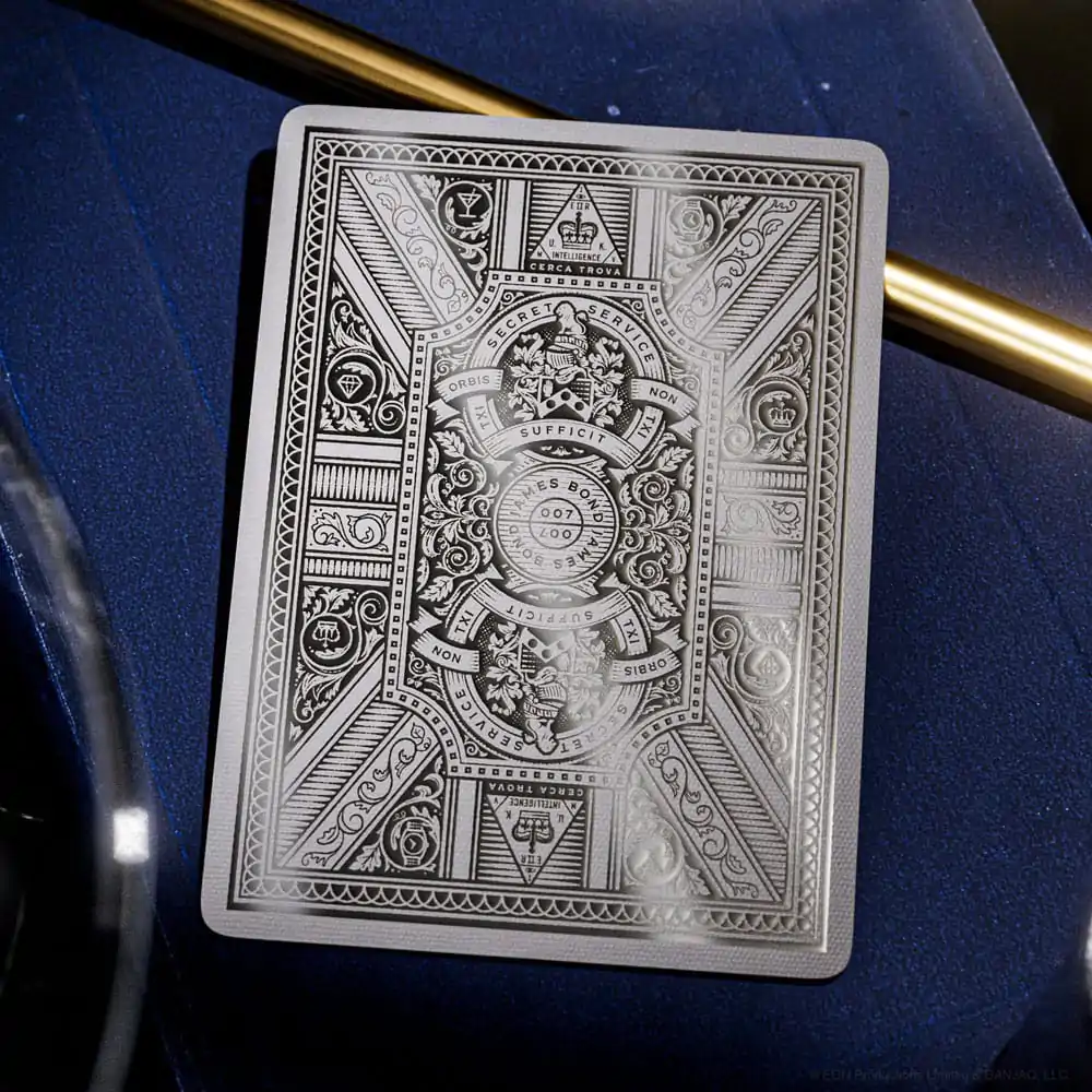 Hrací karty James Bond Silver Edition fotografii produktu
