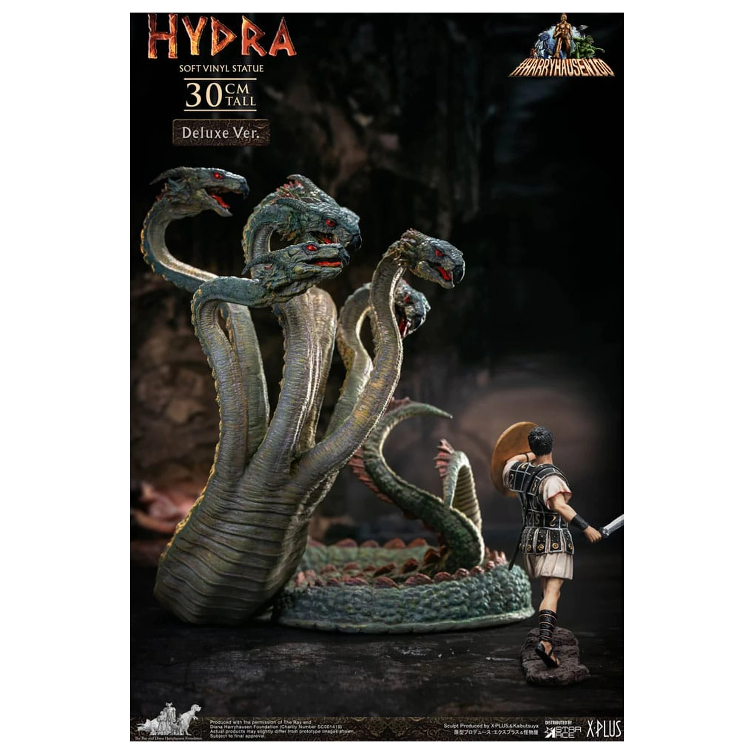 Jason and the Argonauts Měkká vinylová socha Hydra Deluxe Version 30 cm fotografii produktu