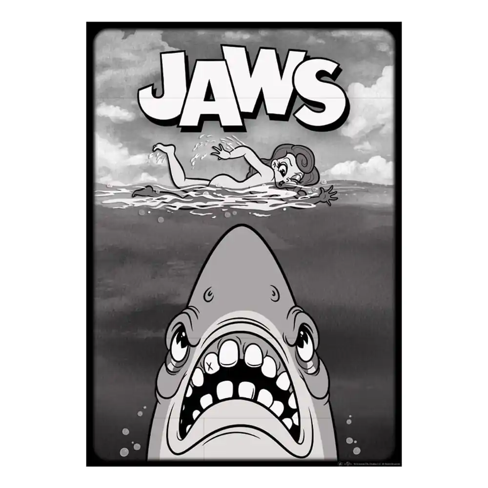 Jaws Art Print Limitovaná edice 42 x 30 cm fotografii produktu