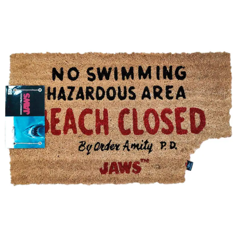Rohožka Jaws doormat Beach Closed fotografii produktu