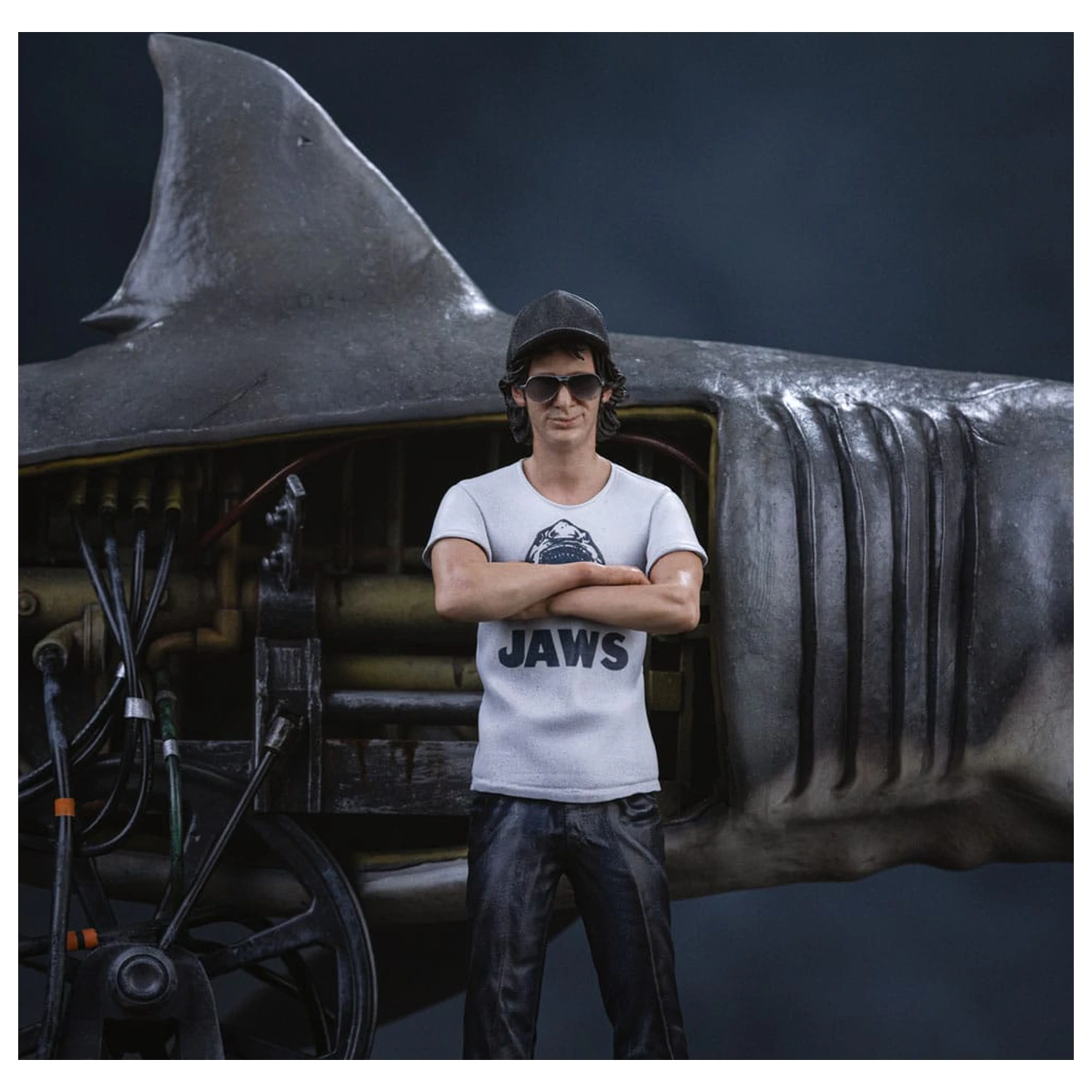 Jaws Deluxe Art Scale socha 1/10 Steven Spielberg Jaws 50. výročí 27 cm fotografii produktu