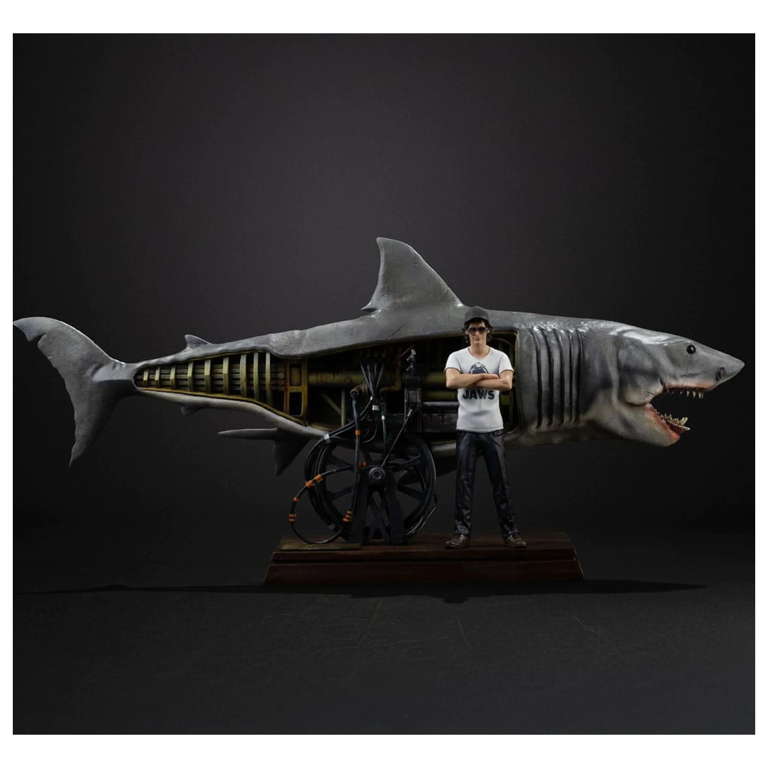 Jaws Deluxe Art Scale socha 1/10 Steven Spielberg Jaws 50. výročí 27 cm fotografii produktu