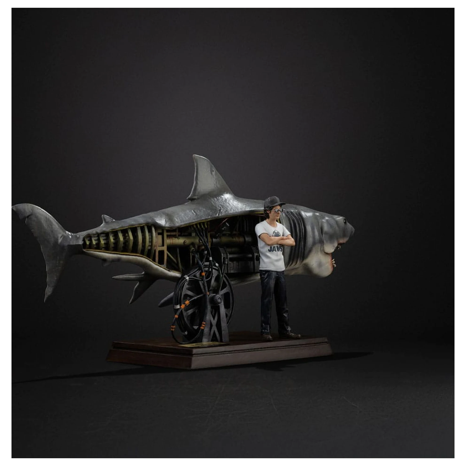 Jaws Deluxe Art Scale socha 1/10 Steven Spielberg Jaws 50. výročí 27 cm fotografii produktu