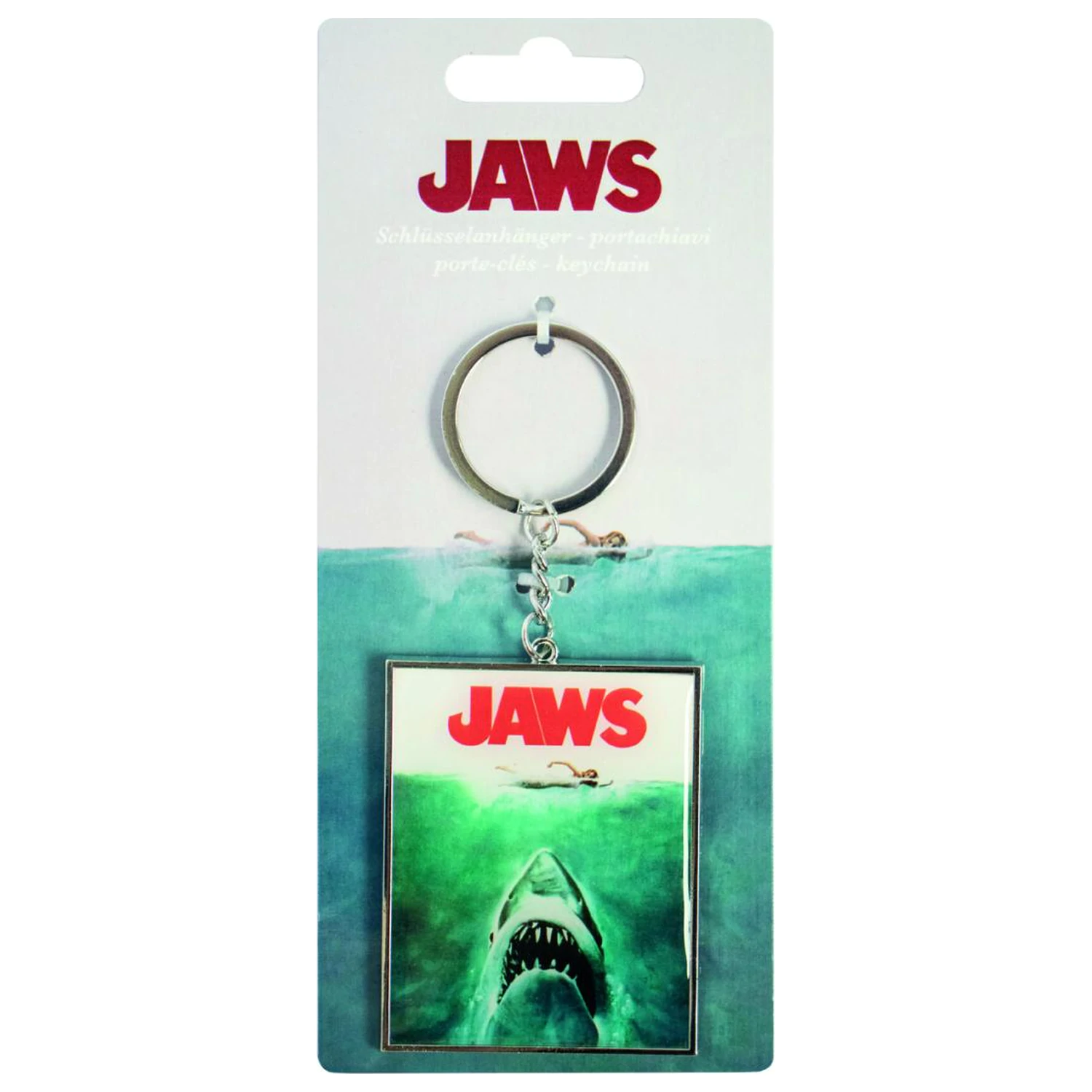 Jaws Kovová klíčenka fotografii produktu