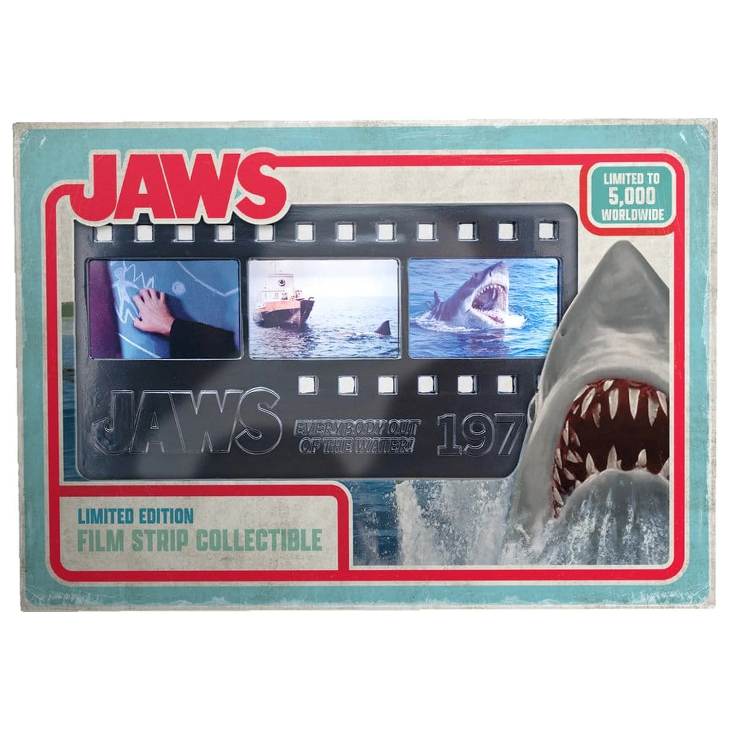 Jaws Ingot kovový filmový pás sběratelská limitovaná edice fotografii produktu