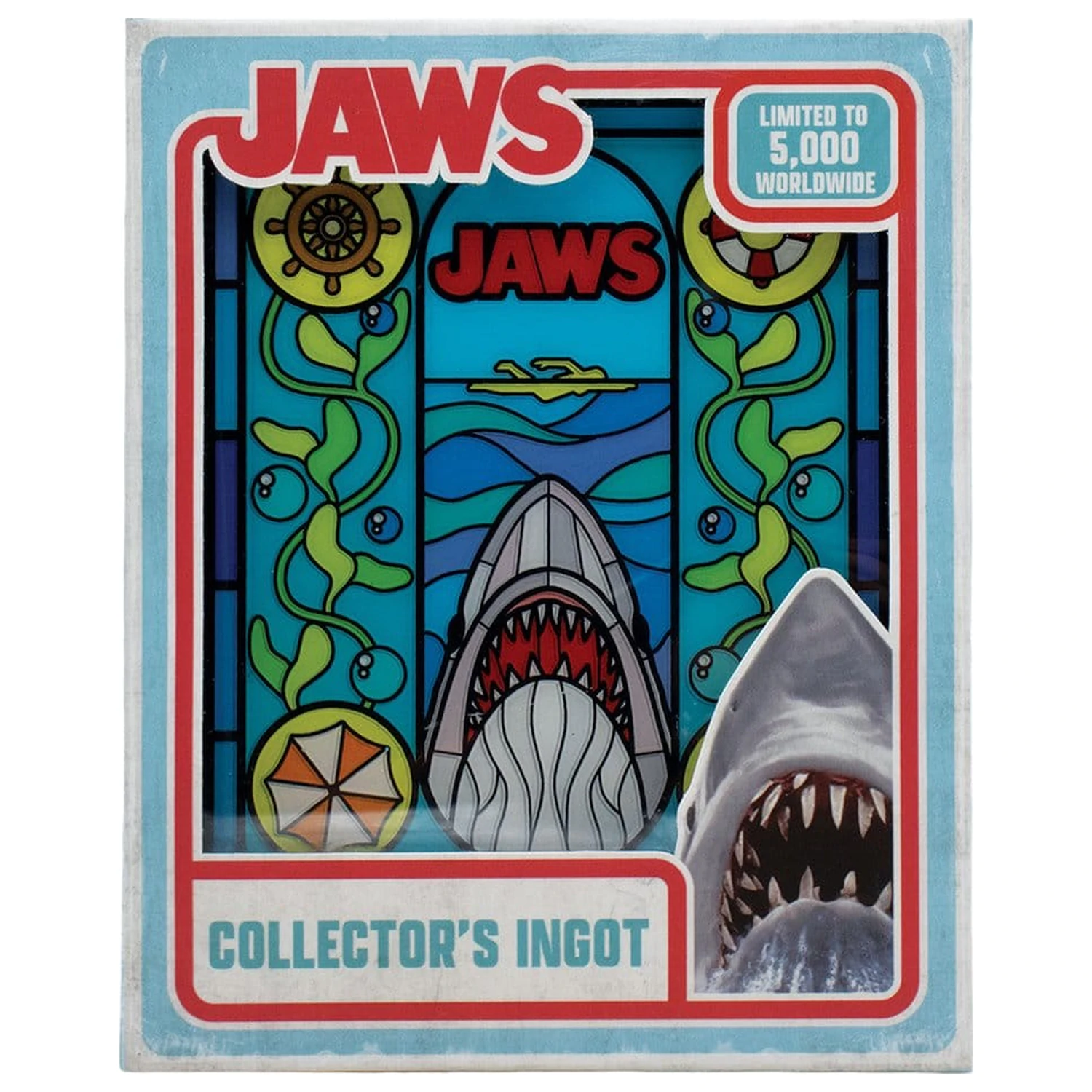 Jaws Ingot vitrážový styl limitovaná edice fotografii produktu