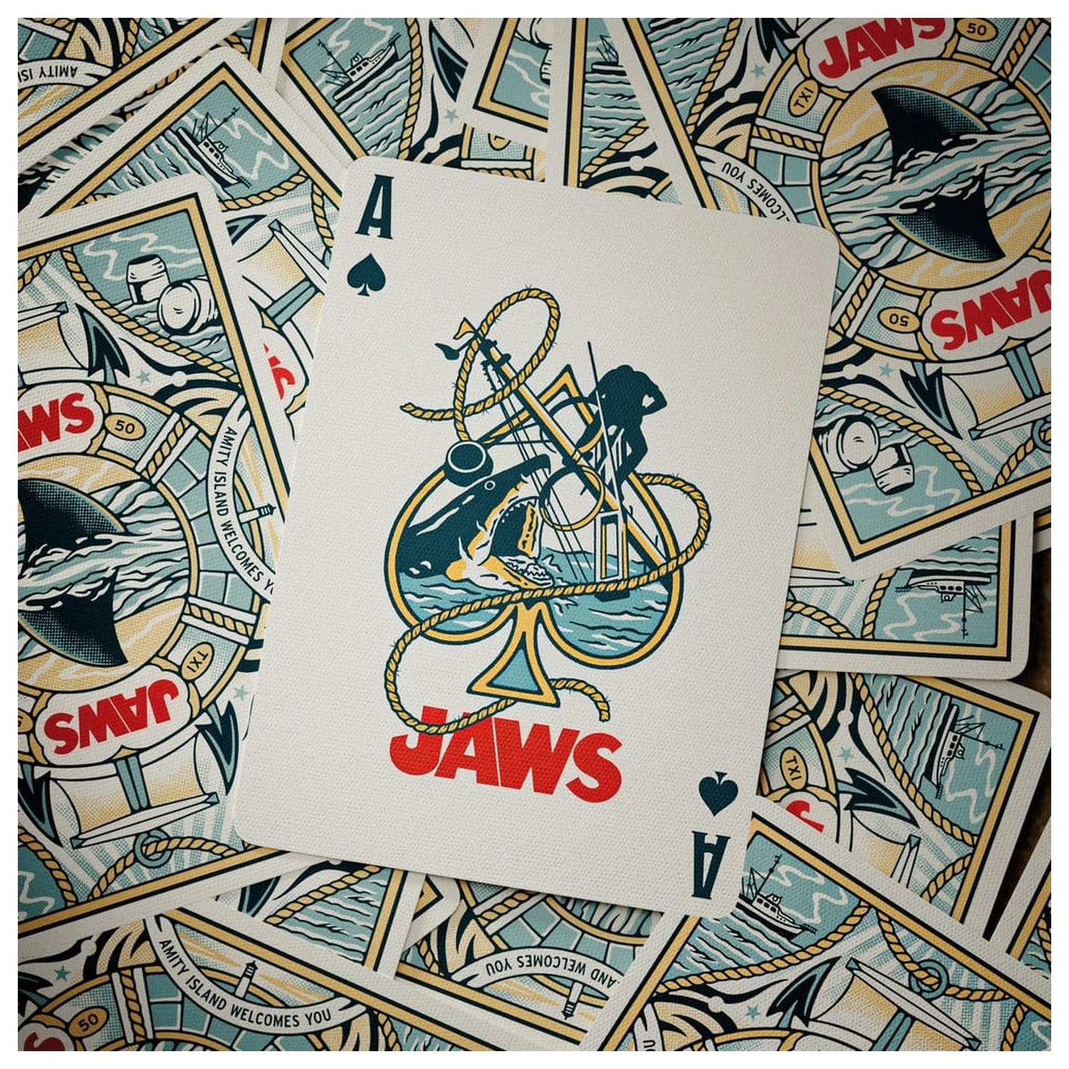 JAWS Premium Hrací karty fotografii produktu