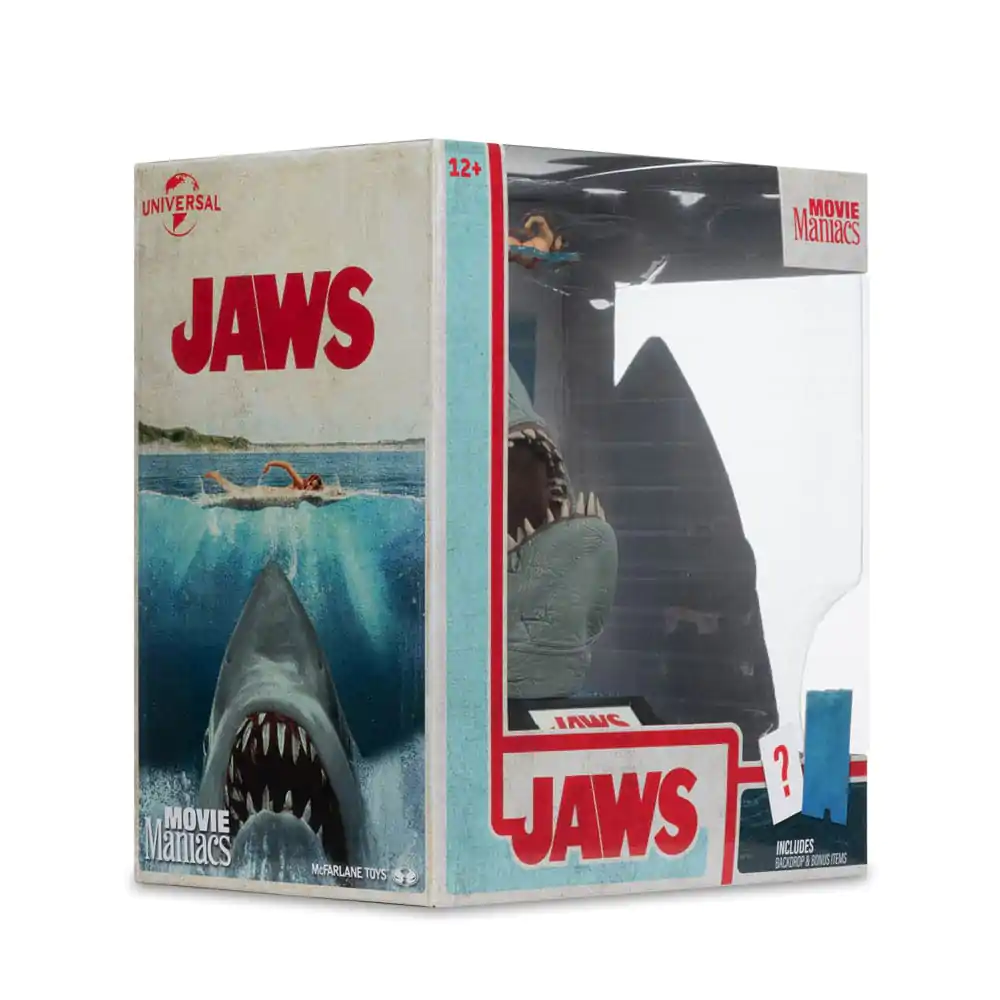 Jaws Movie Maniacs PVC Socha Jaws (50th Anniversary) 16 cm fotografii produktu