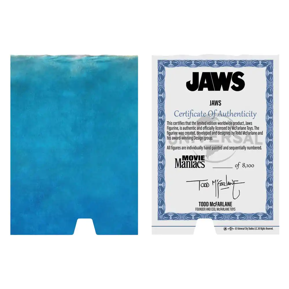 Jaws Movie Maniacs PVC Socha Jaws (50th Anniversary) 16 cm fotografii produktu