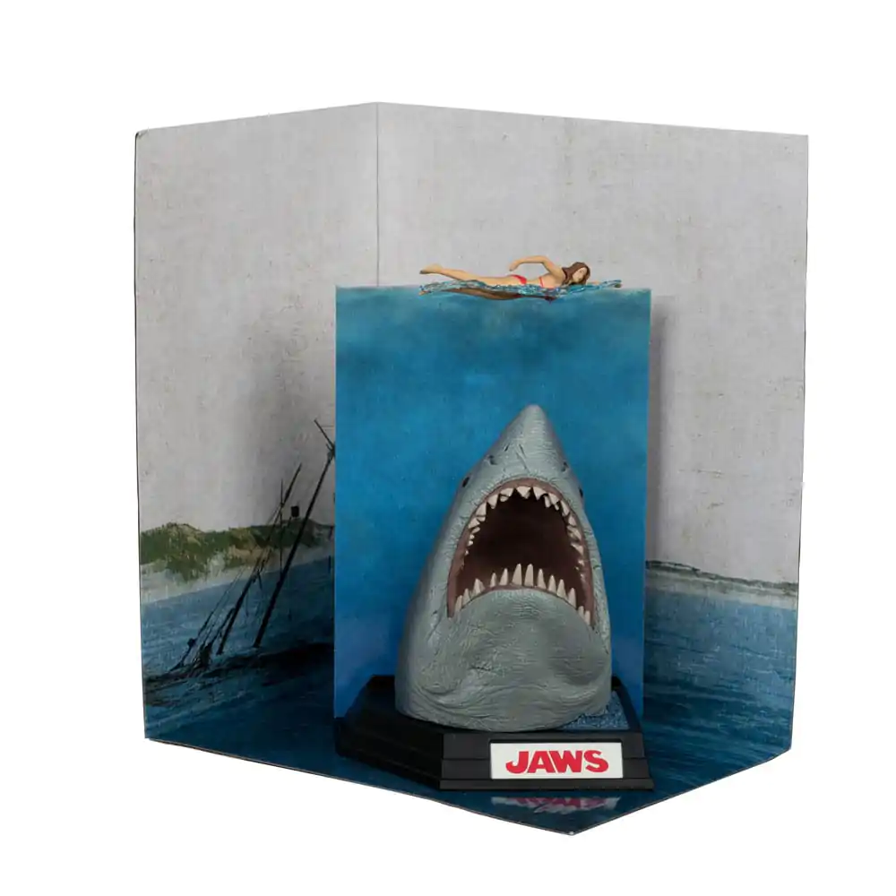 Jaws Movie Maniacs PVC Socha Jaws (50th Anniversary) 16 cm fotografii produktu
