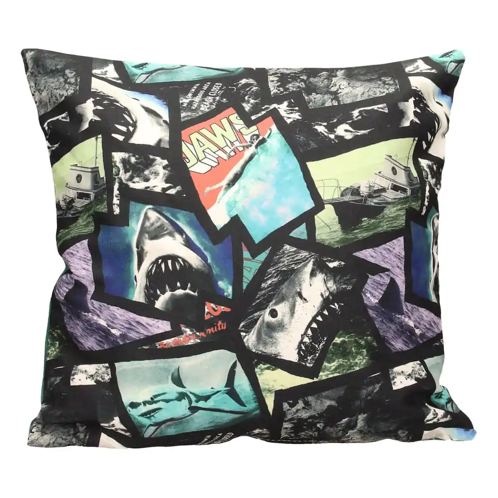 Jaws Pillow Poster Collage 45 cm Polštář fotografii produktu