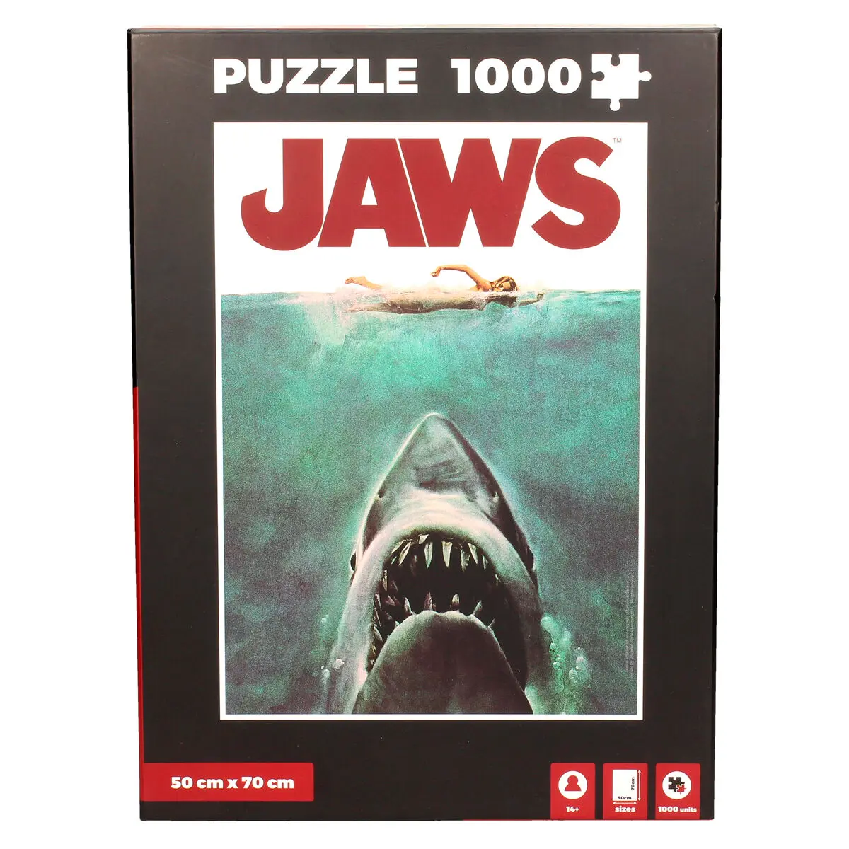 Jaws Puzzle Filmový Plakát fotografii produktu