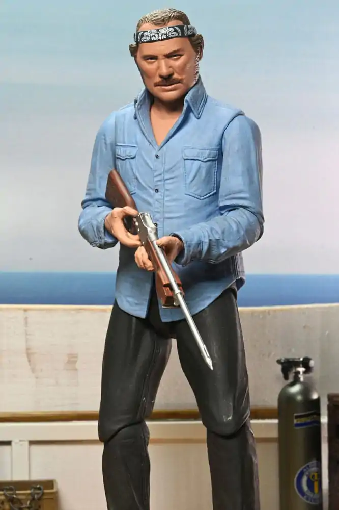 Jaws Action Figure Ultimate Sam Quint 50th Anniversary Figurka 18 cm fotografii produktu