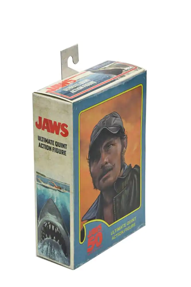 Jaws Action Figure Ultimate Sam Quint 50th Anniversary Figurka 18 cm fotografii produktu