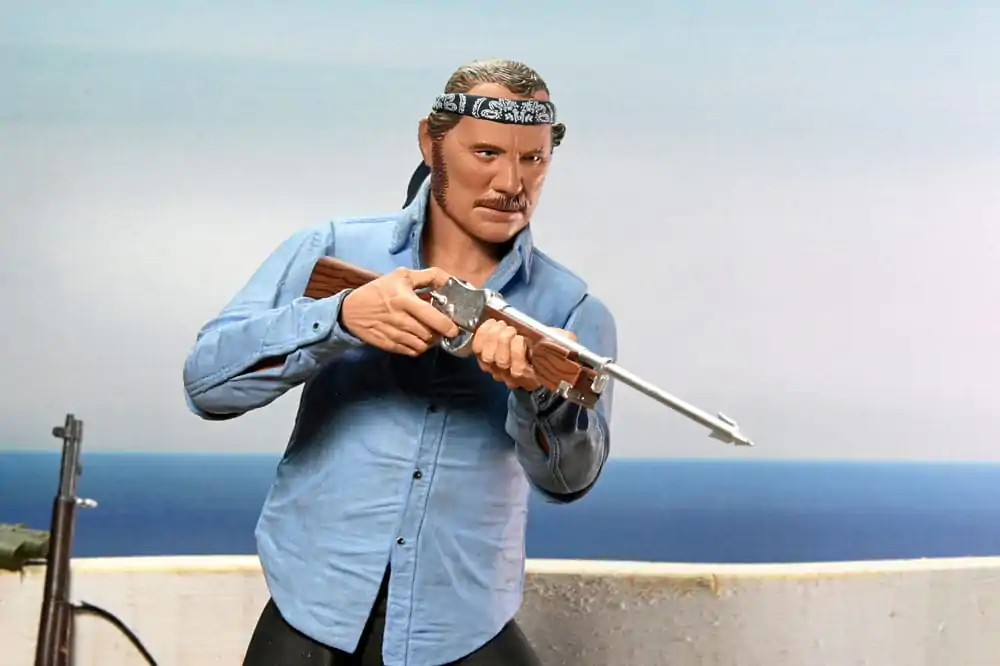 Jaws Action Figure Ultimate Sam Quint 50th Anniversary Figurka 18 cm fotografii produktu