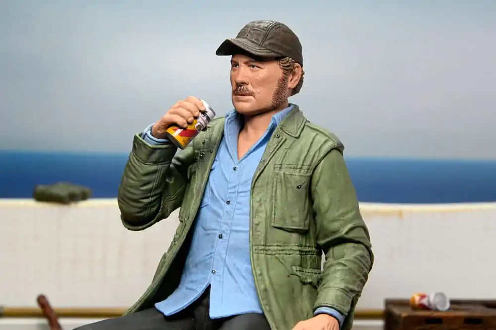 Jaws Action Figure Ultimate Sam Quint 50th Anniversary Figurka 18 cm fotografii produktu