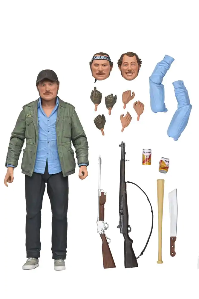 Jaws Action Figure Ultimate Sam Quint 50th Anniversary Figurka 18 cm fotografii produktu