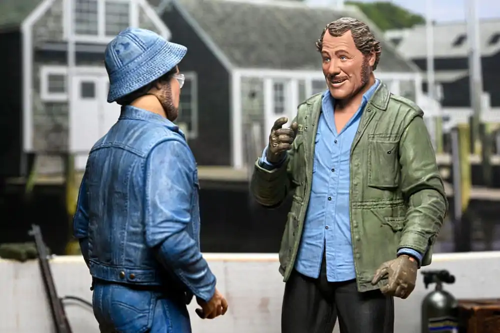 Jaws Action Figure Ultimate Sam Quint 50th Anniversary Figurka 18 cm fotografii produktu